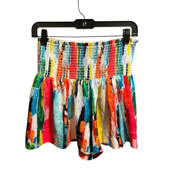 Judith March Smocked Shorts - Picture 1 of 4